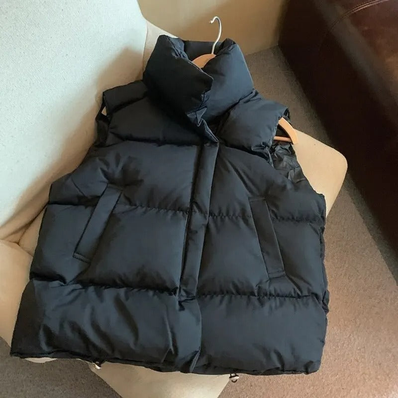 Warme donsvest voor dames