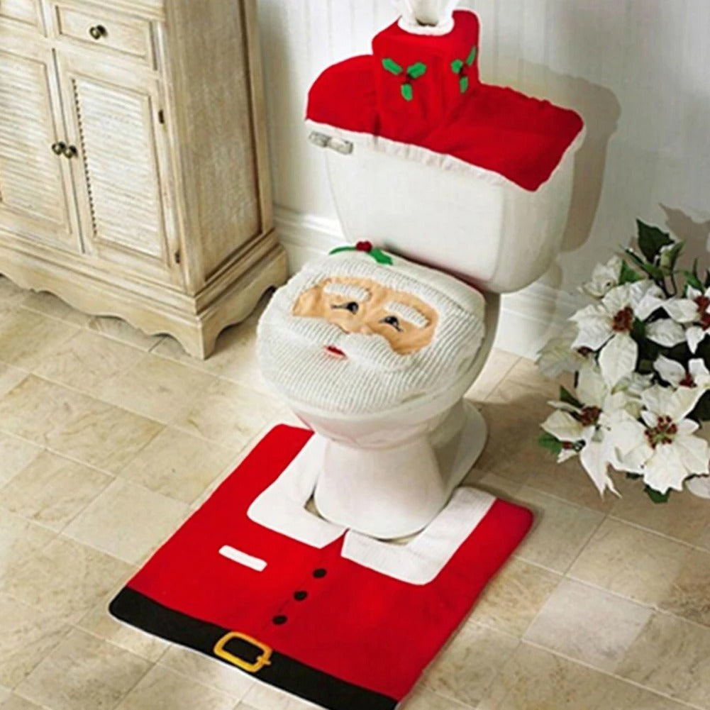 Creatieve Kerst Toiletbril Cover