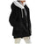 Fleecejack met capuchon voor dames