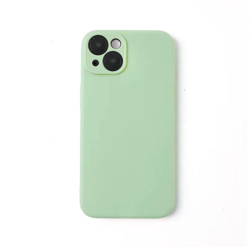 Zachte Achterkant Silicone iphone Hoesje