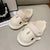 Vrouwen Shark Pluche Katoenen Pantoffels