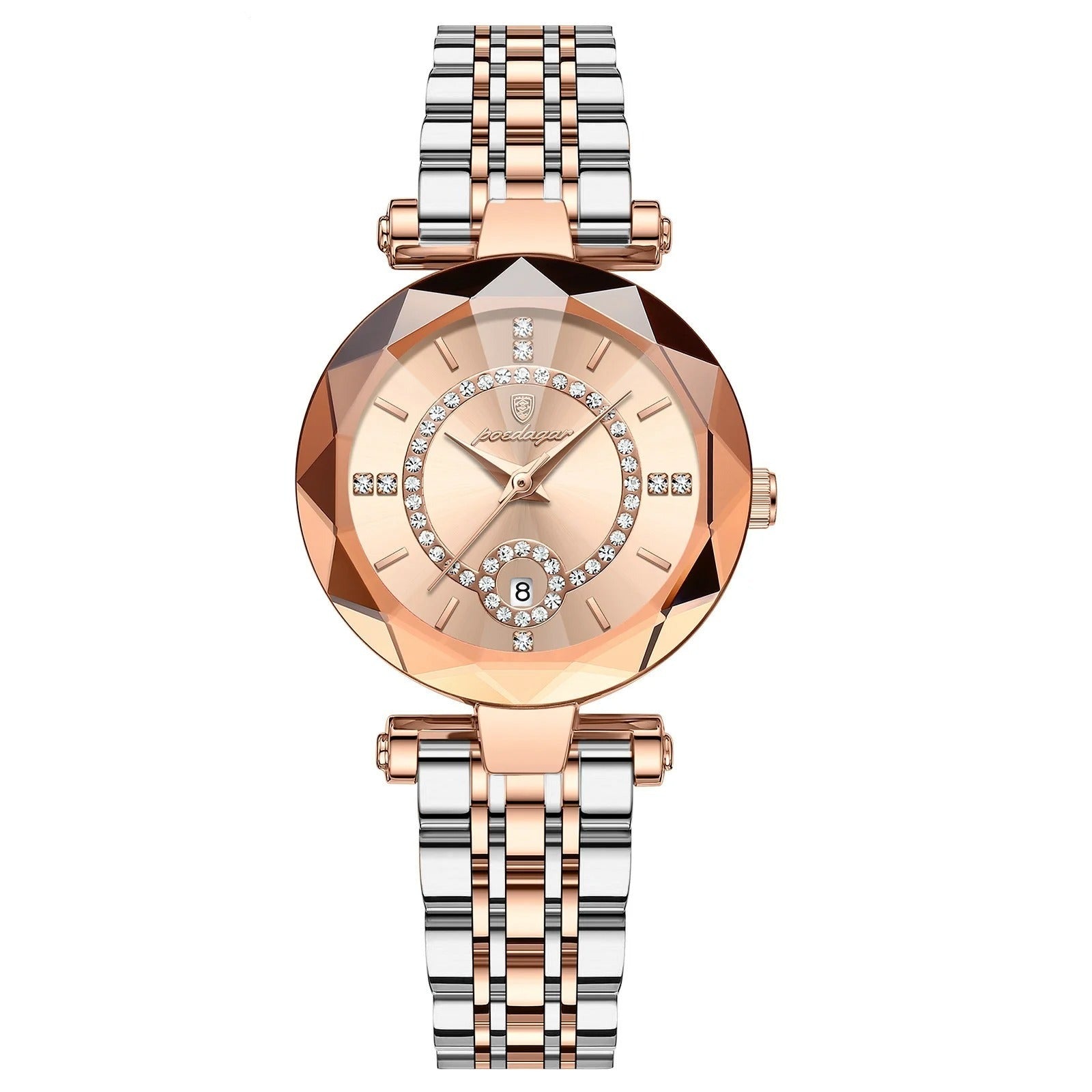 Dames Diamanten Quartzhorloge