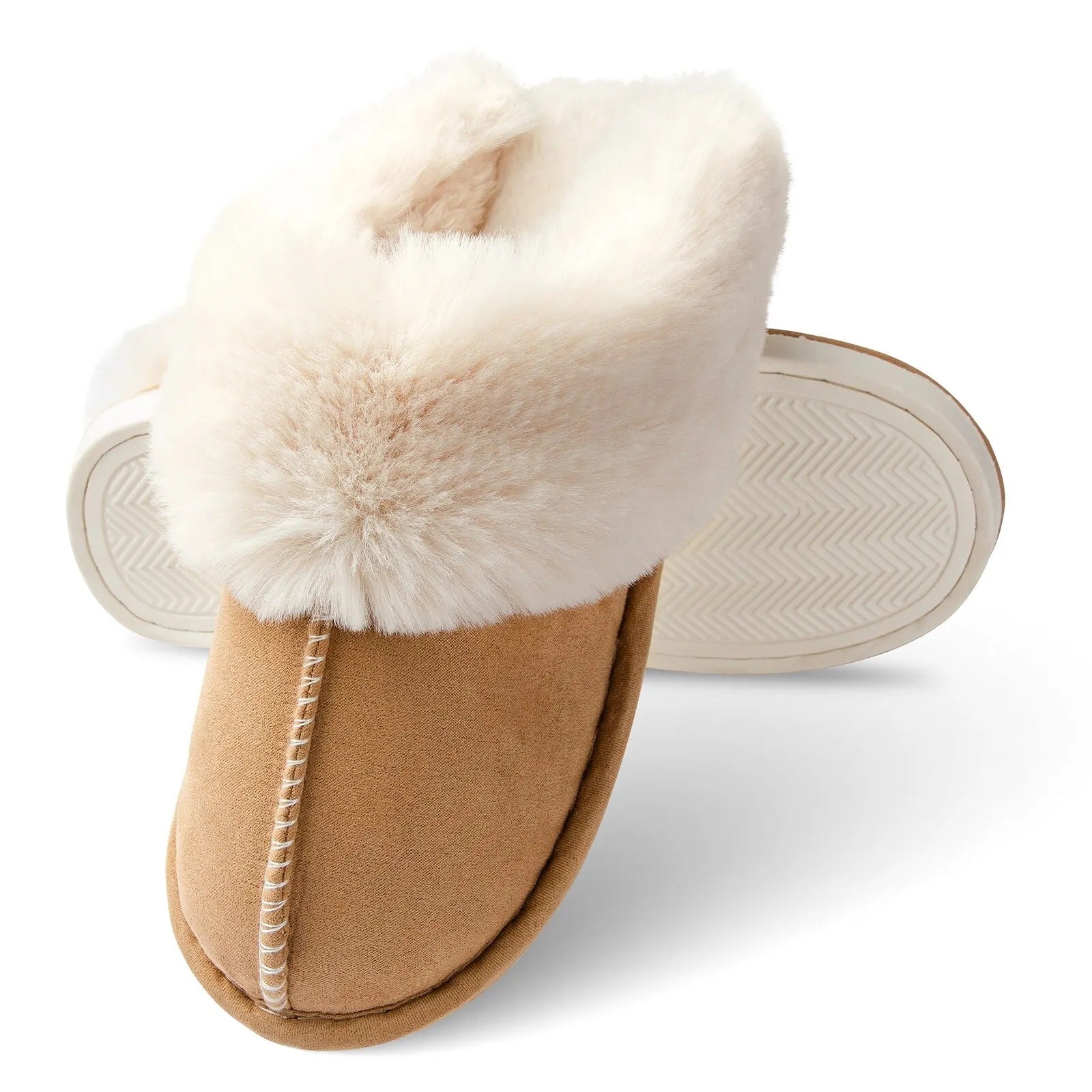 Pluche indoorpantoffels voor dames