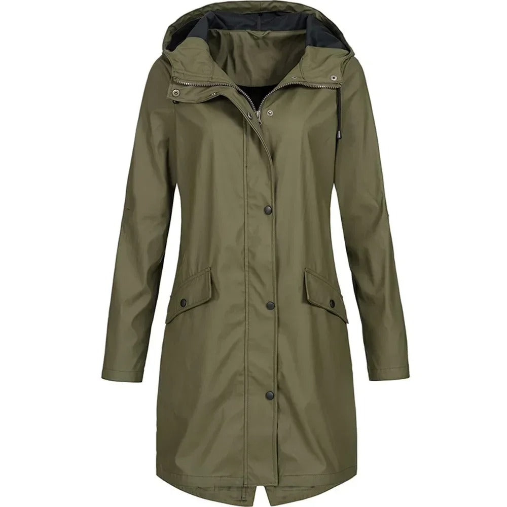 Windjack Regenjas Trench Coat voor dames