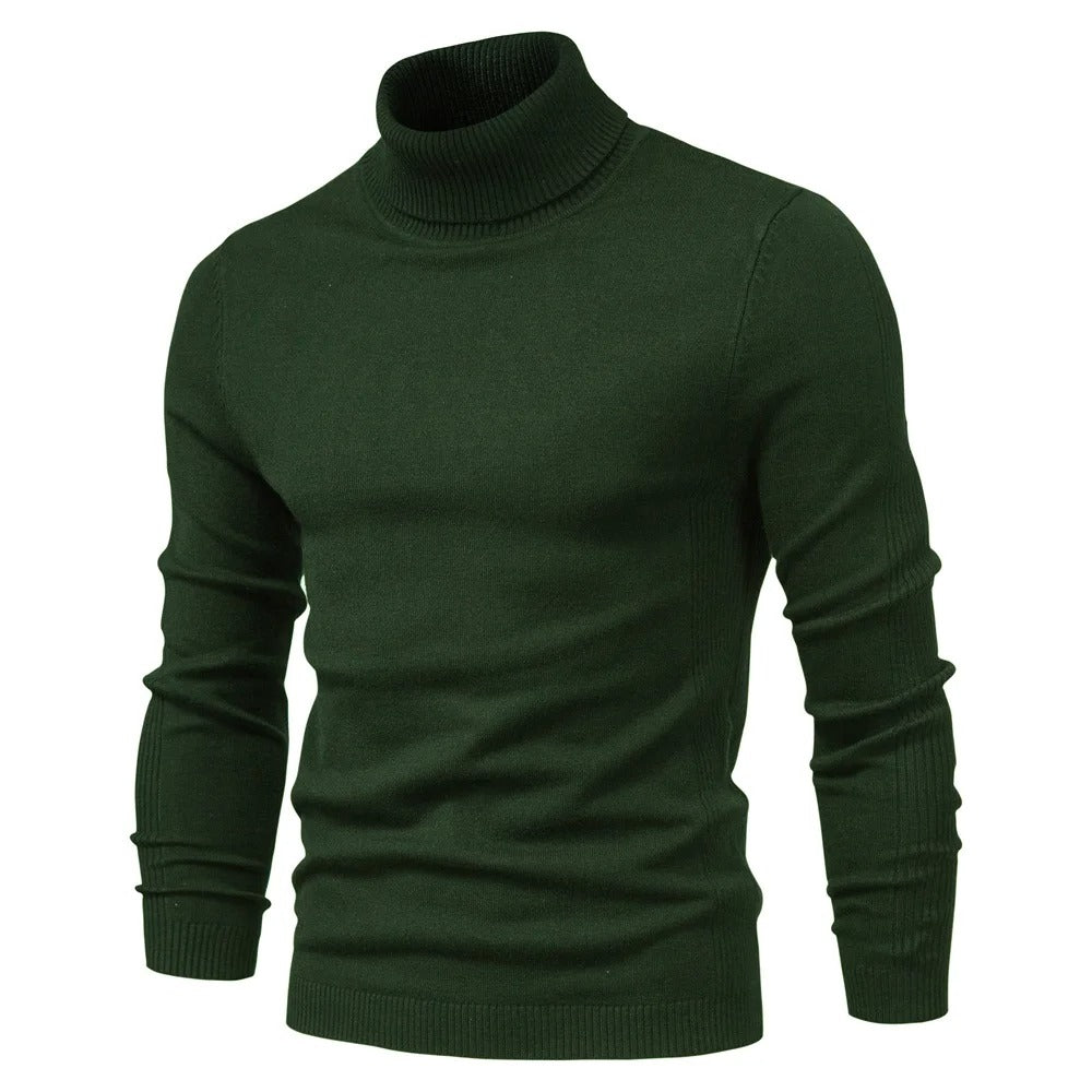 Heren Slim Turtleneck Sweater