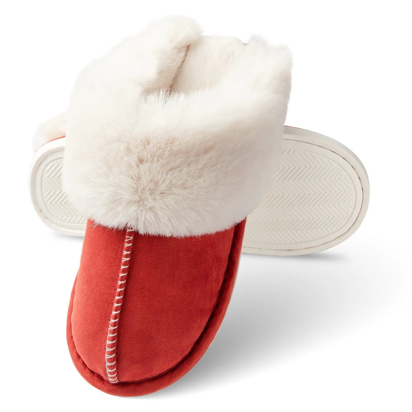 Pluche indoorpantoffels voor dames