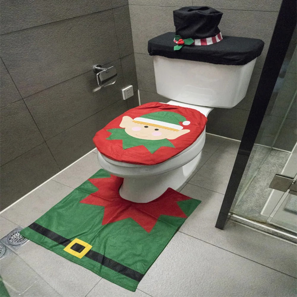 Creatieve Kerst Toiletbril Cover