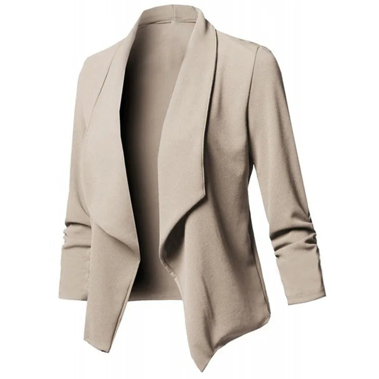 Oversized open blazer voor dames