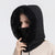 Vrouwen Gebreide Bontmuts Maskerset