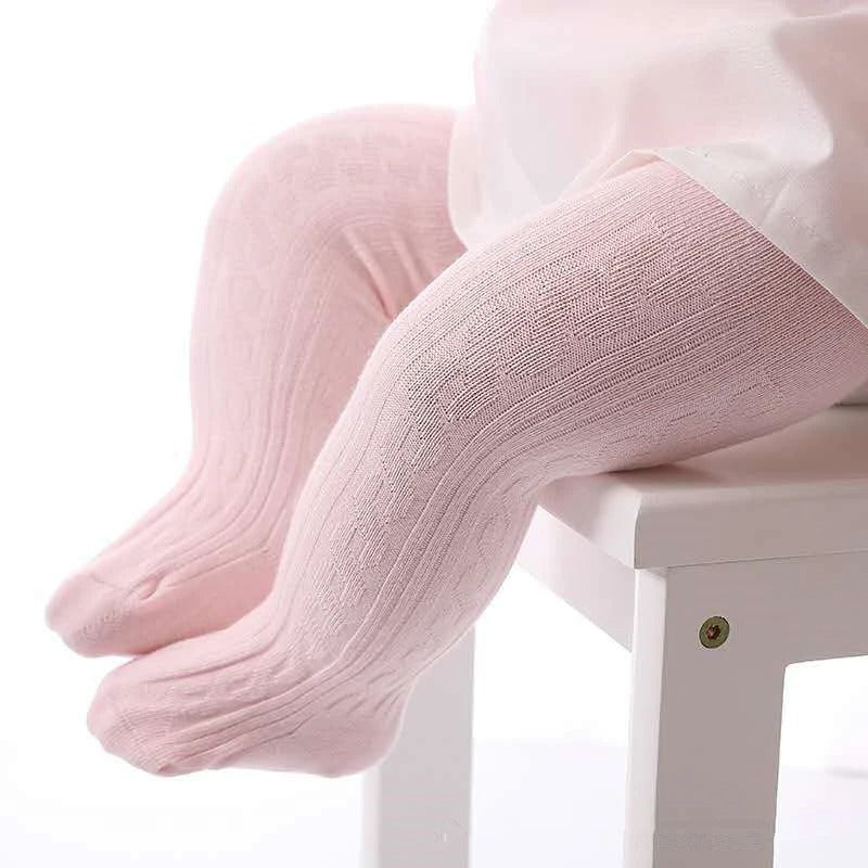 Kabelgebreide panty's voor meisjes