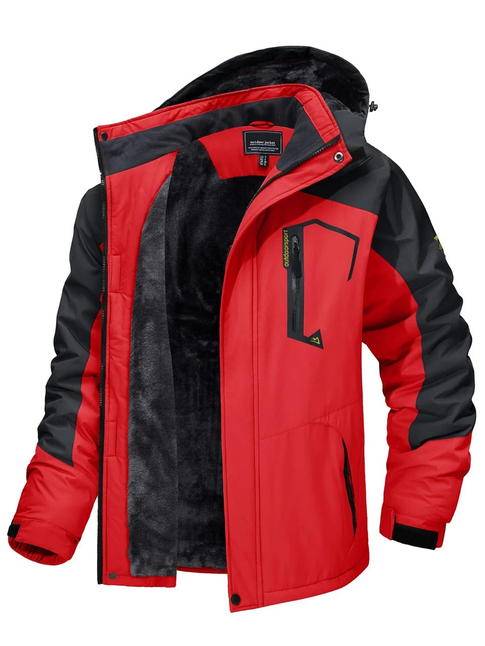 Heren Fleece Ski-jas