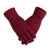 Fleece gevoerde thermische wanten voor dames