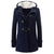 Dames Casual Winter Knoop Hoodie