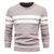 Heren O-neck Lappendeken Trui