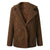 Teddy Coat met twee rijen knopen voor dames