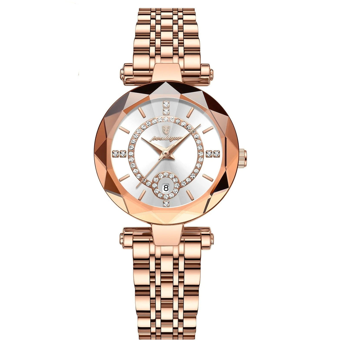 Dames Diamanten Quartzhorloge