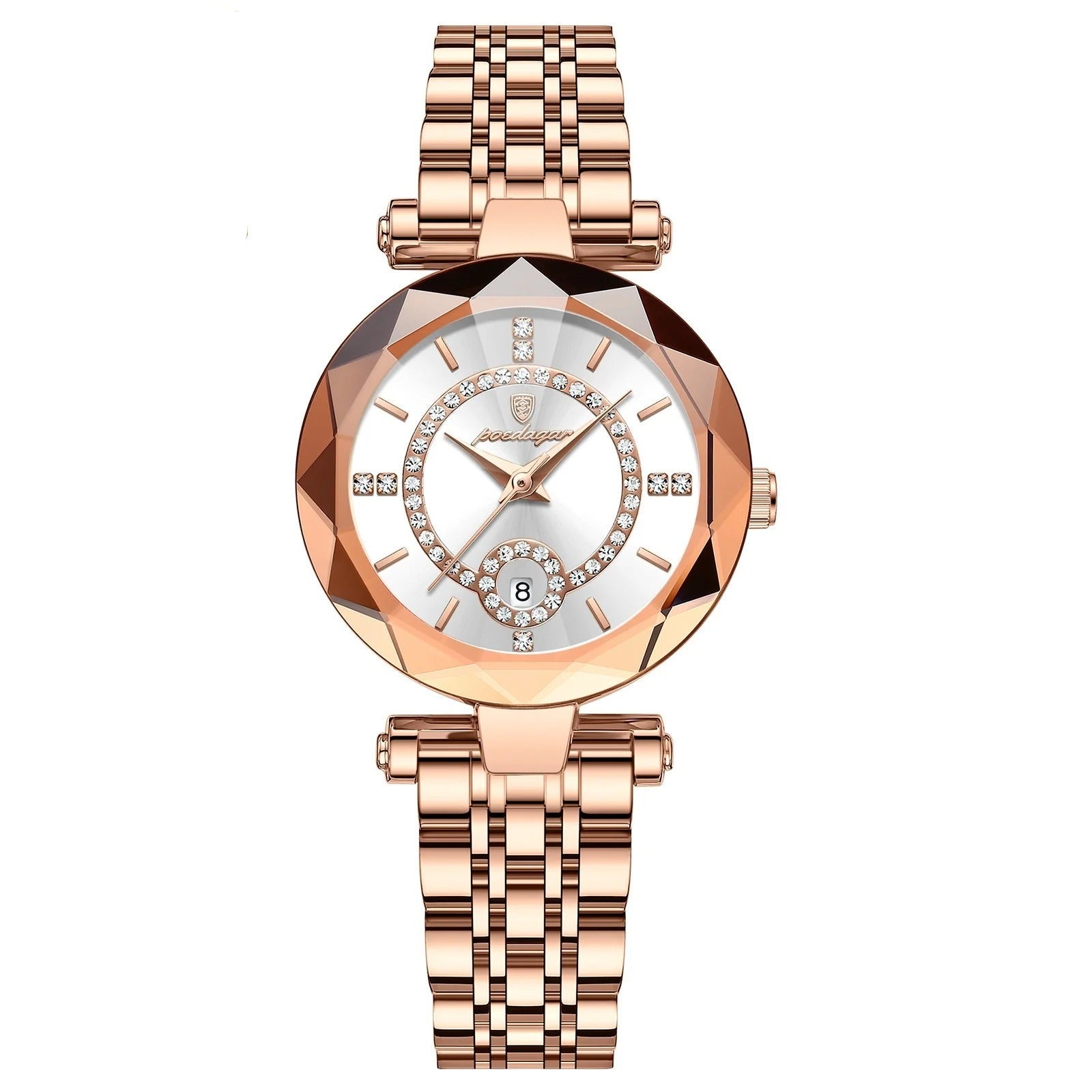 Dames Diamanten Quartzhorloge