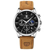 Waterdicht chronograaf herenhorloge