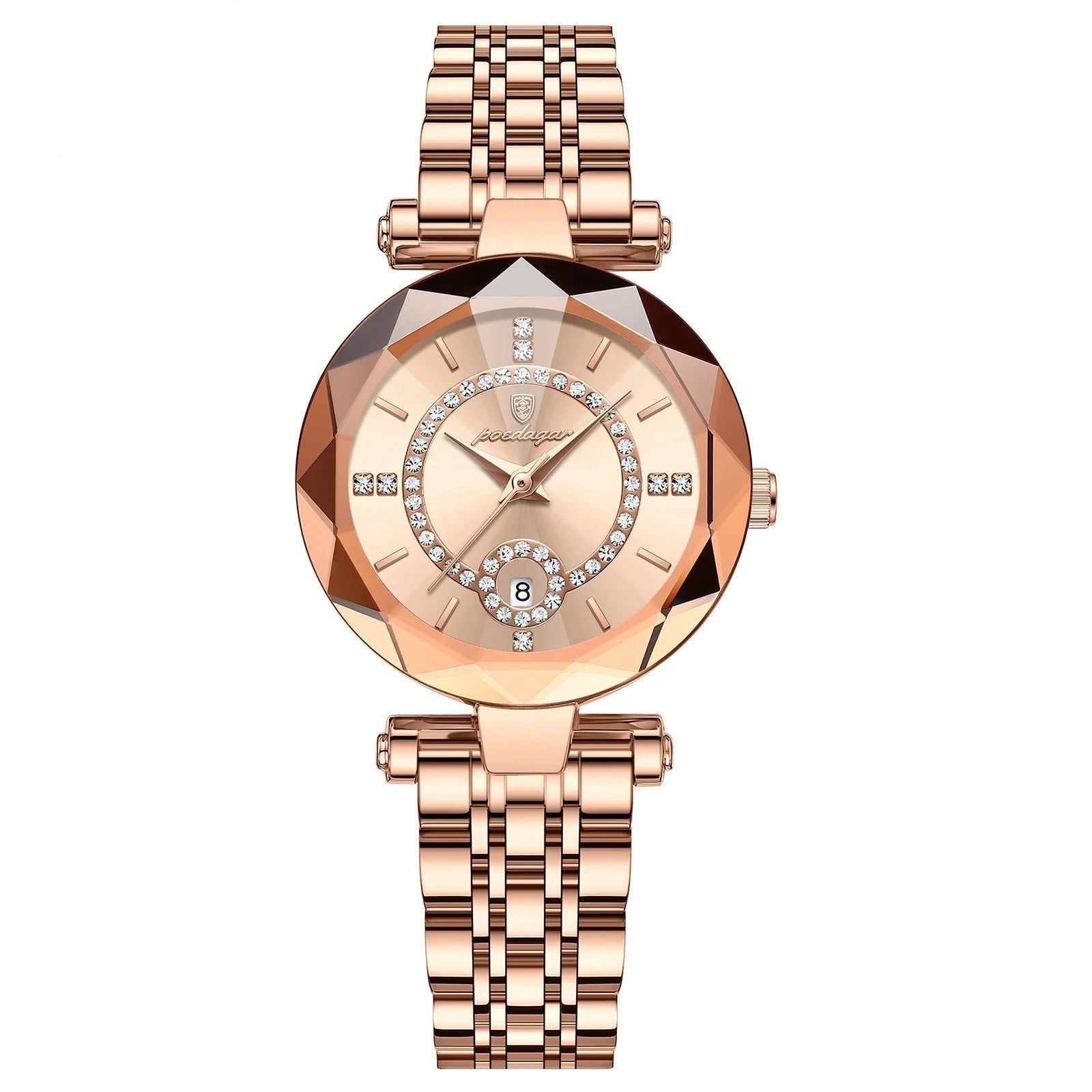 Dames Diamanten Quartzhorloge