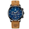 Waterdicht chronograaf herenhorloge