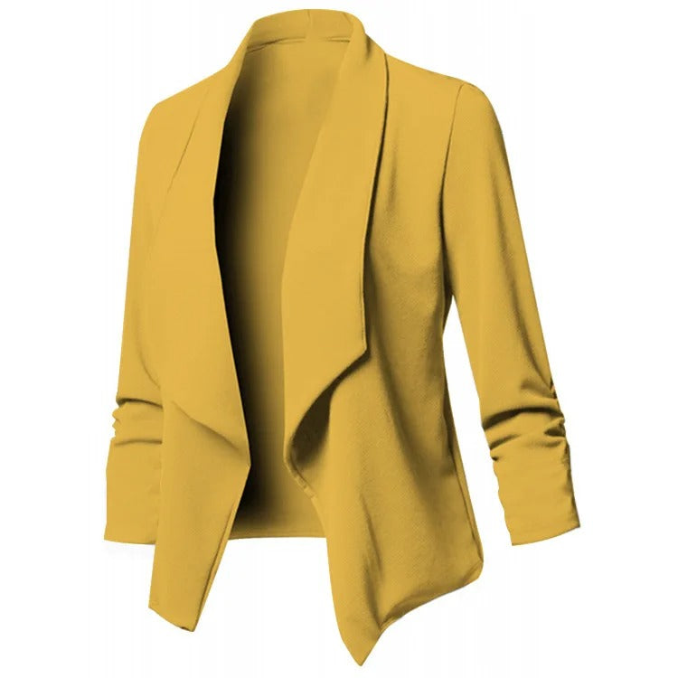 Oversized open blazer voor dames