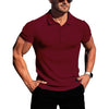 Heren Slim Knit Poloshirt