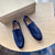 Suède leren loafers voor heren