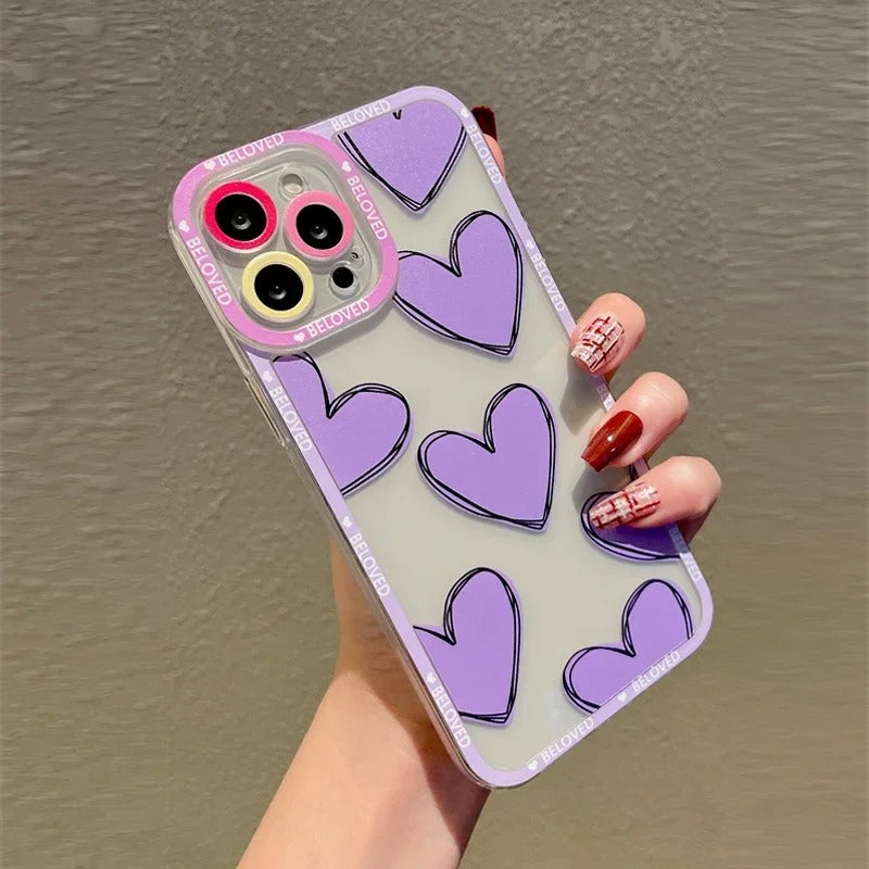 Liefde Hart Telefoonhoesje Voor iPhone