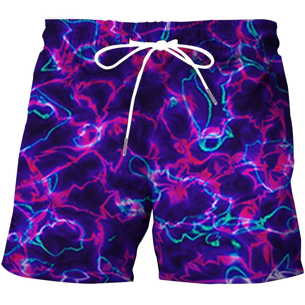 Heren 3D Patroon Shorts
