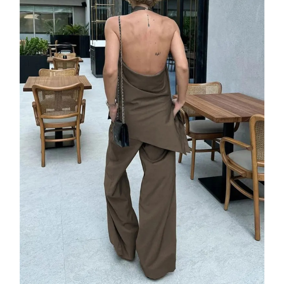 Dames Vintage Tanktop en Broekset