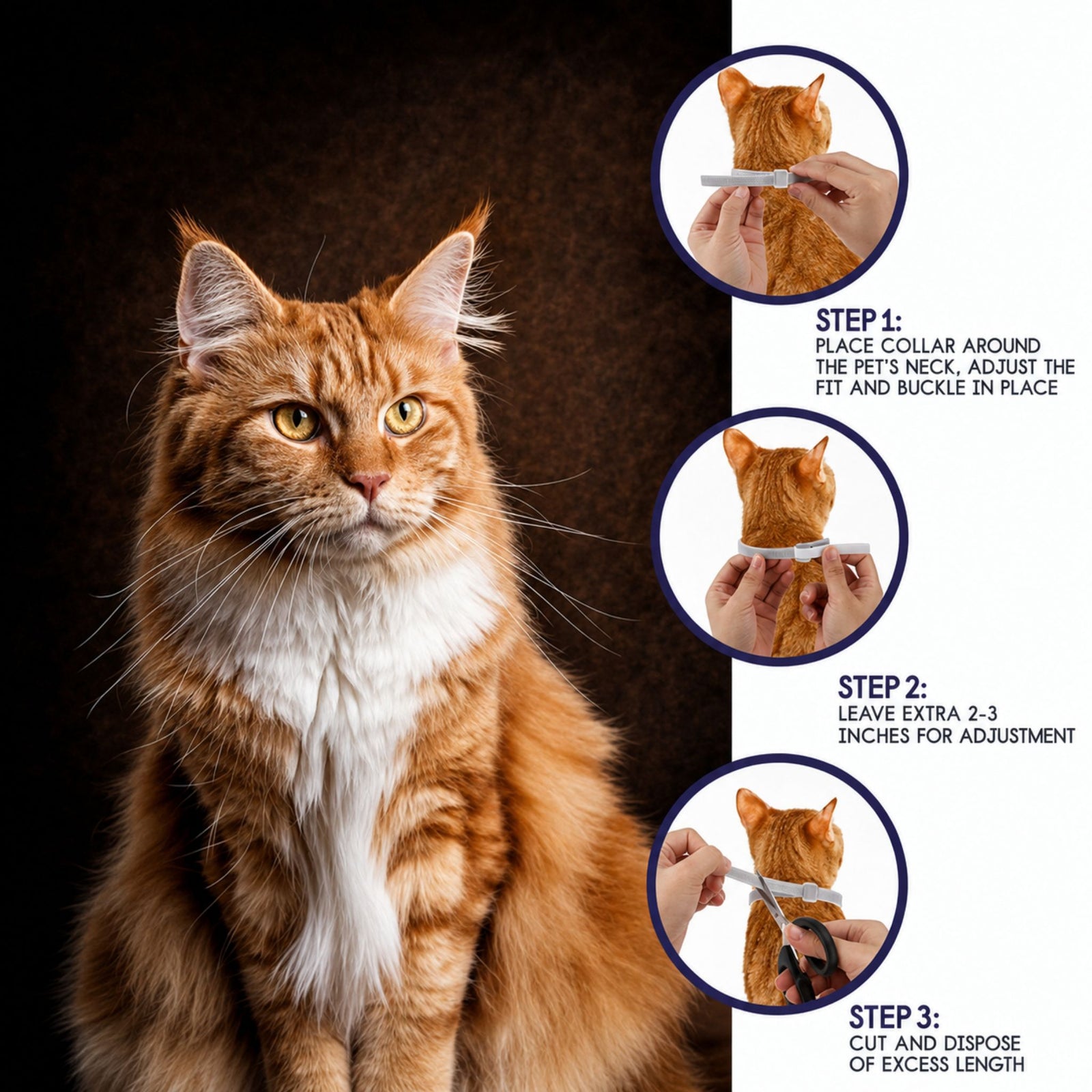 Vlooien- en tekenhalsband Voor Honden en Katten