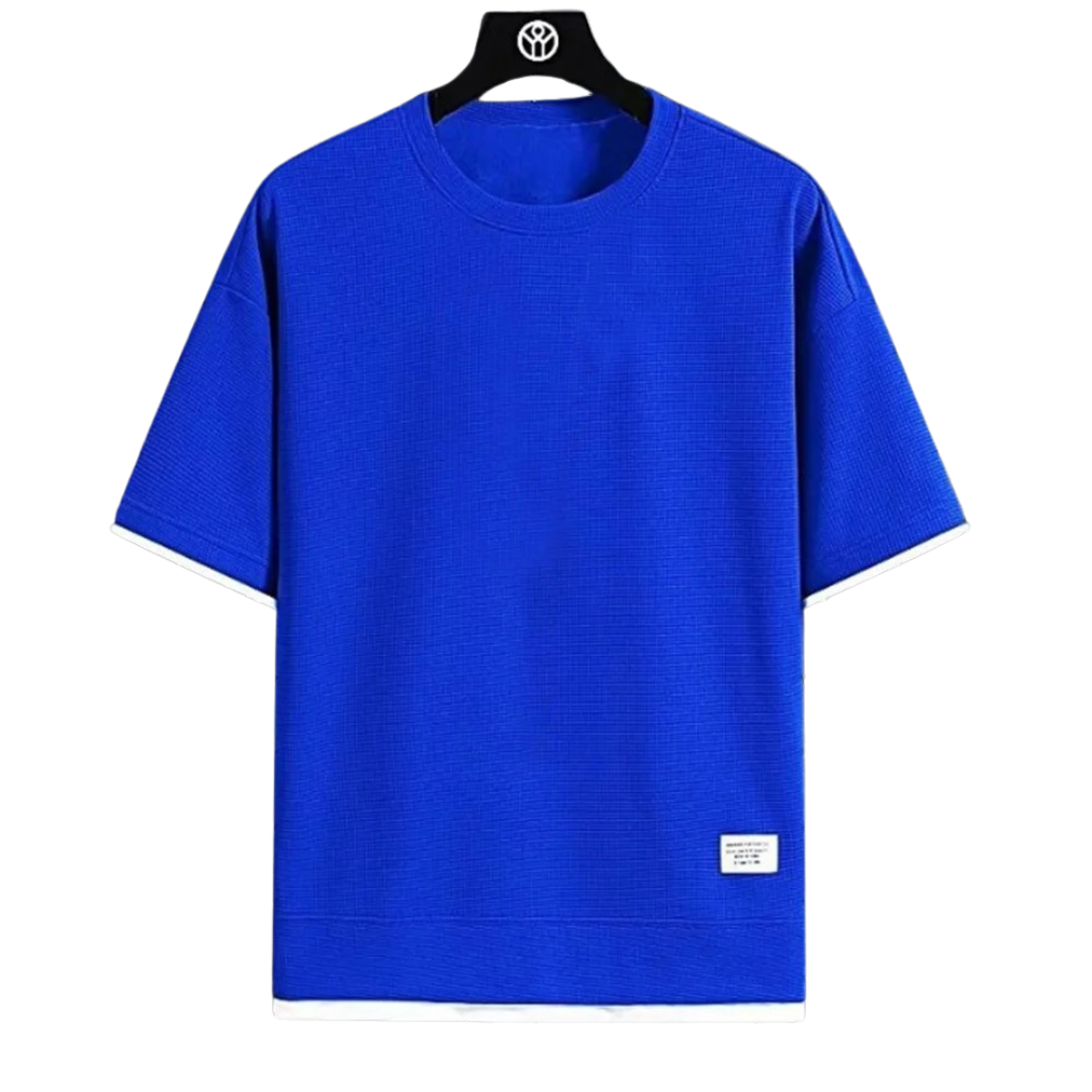 Heren Premium Wafel T-shirt