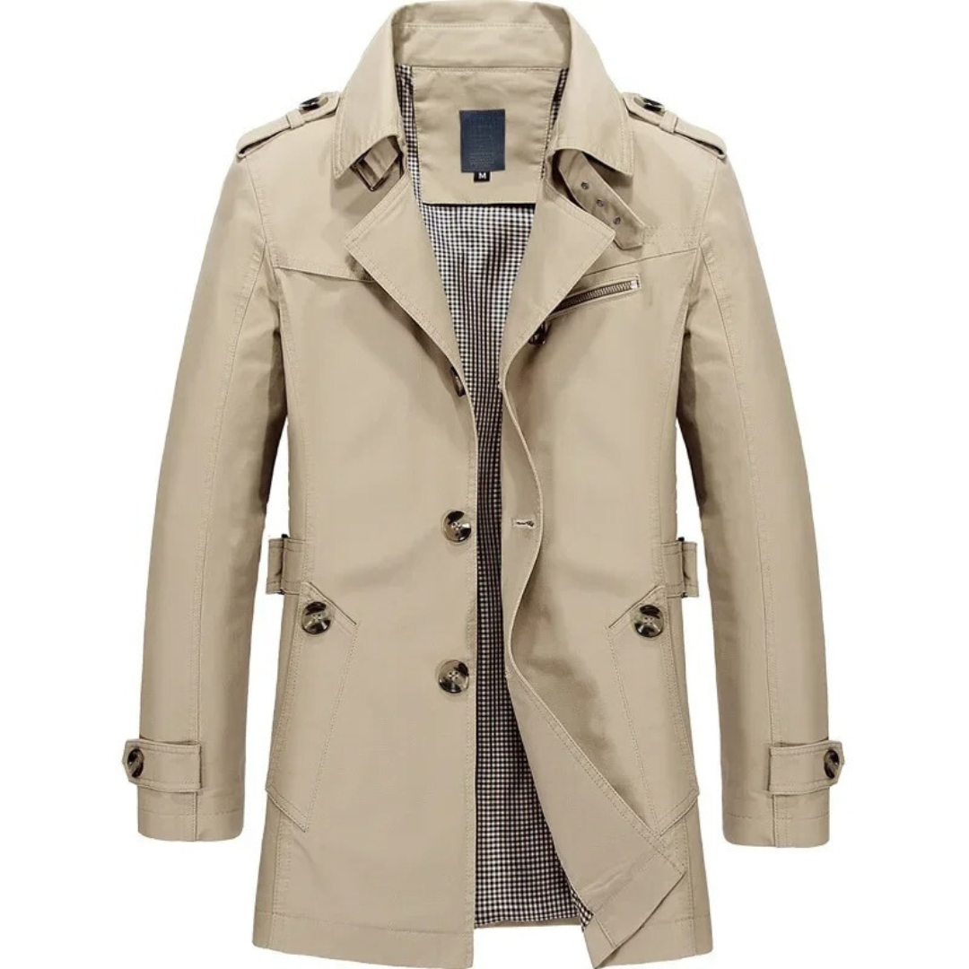 Windjack heren Trenchcoat