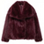 Warme pluche bontjas voor dames