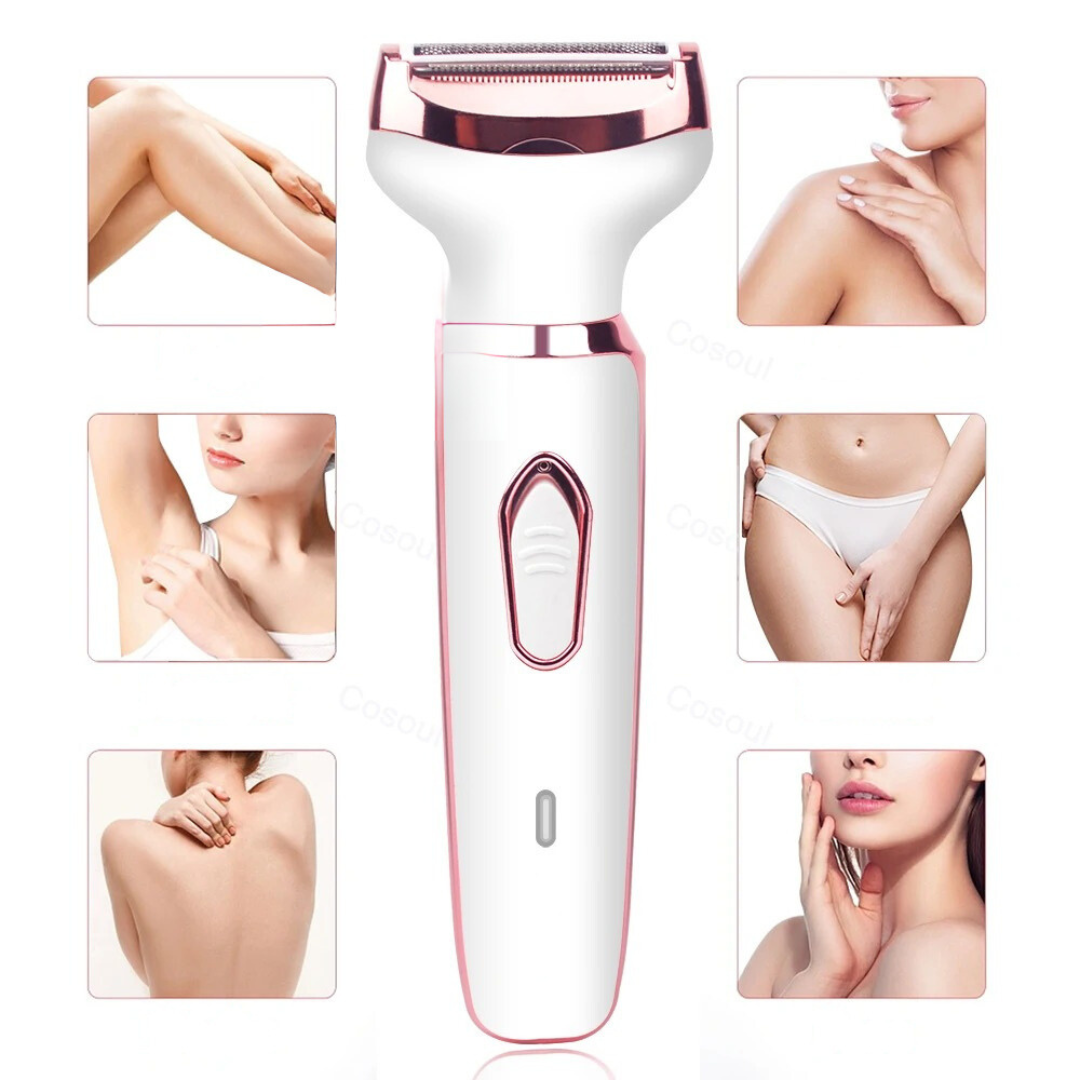 4-in-1 elektrisch scheerapparaat voor vrouwen