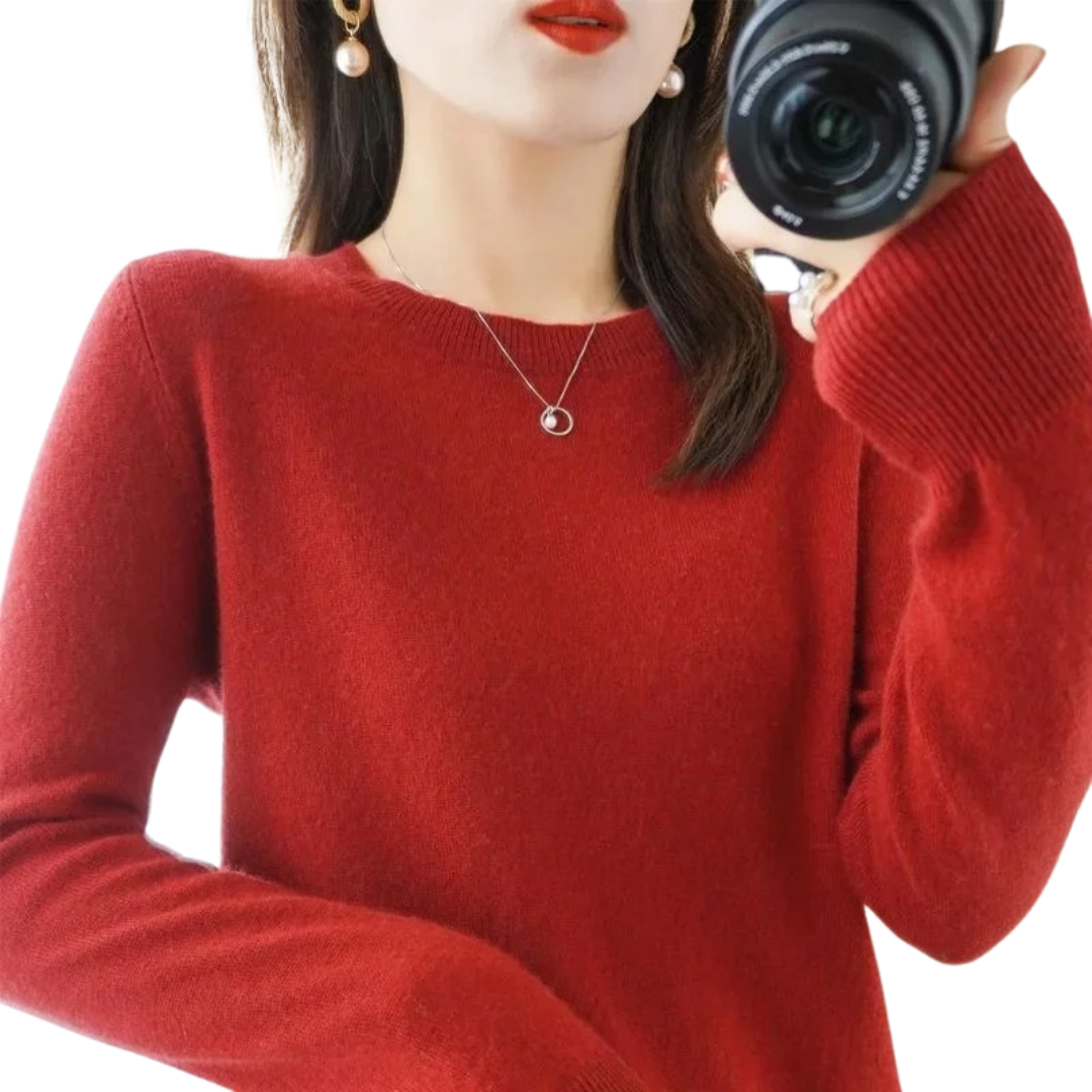 Casual gebreide trui voor dames