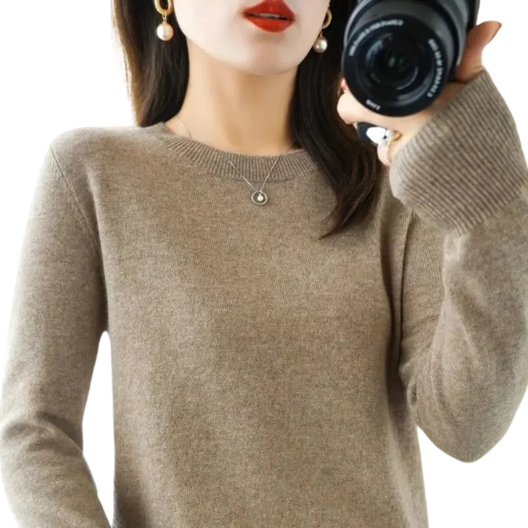 Casual gebreide trui voor dames