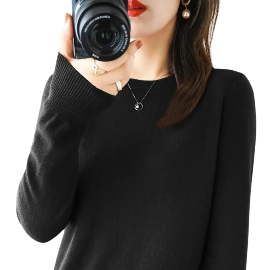 Casual gebreide trui voor dames