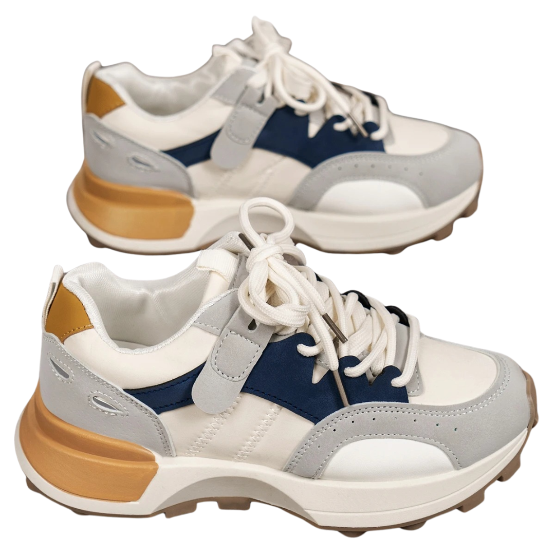 Damessneakers met dikke zolen