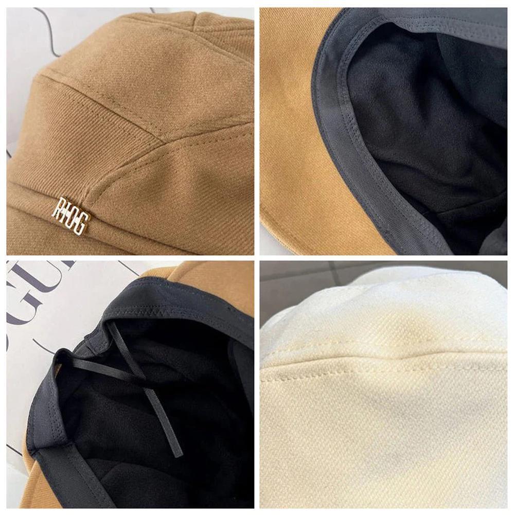 Winterpluchen baret voor dames