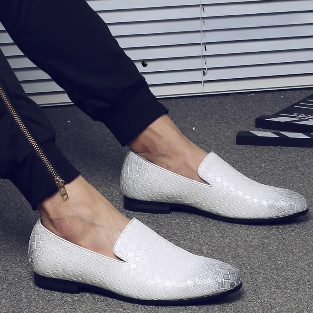 Geweven Loafer Herenschoenen