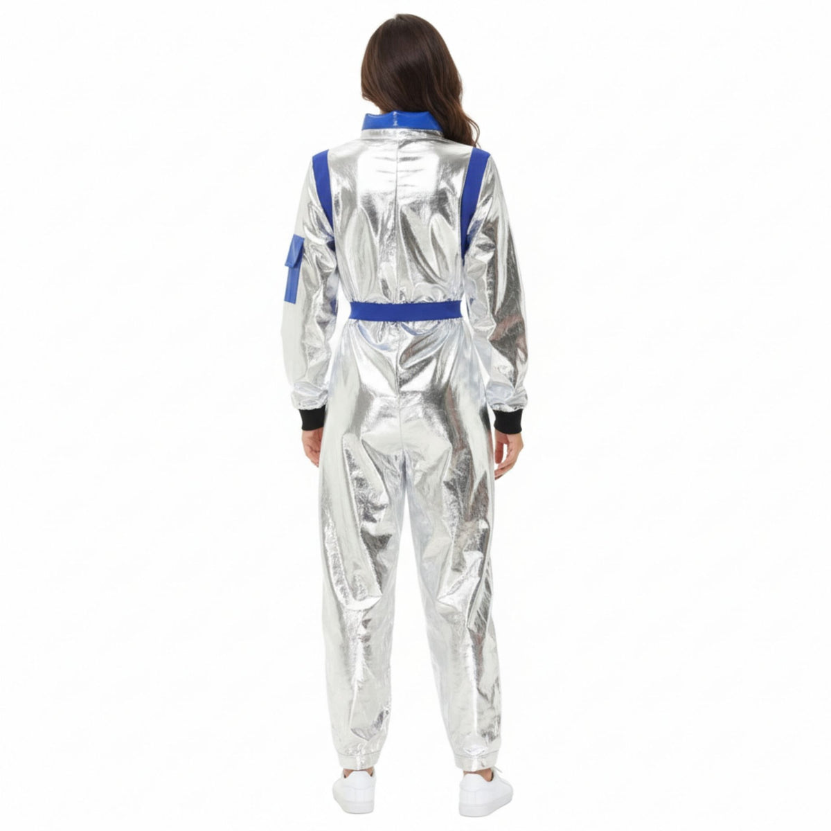 Zilveren Astronauten Kostuum voor Halloween en Themafeesten