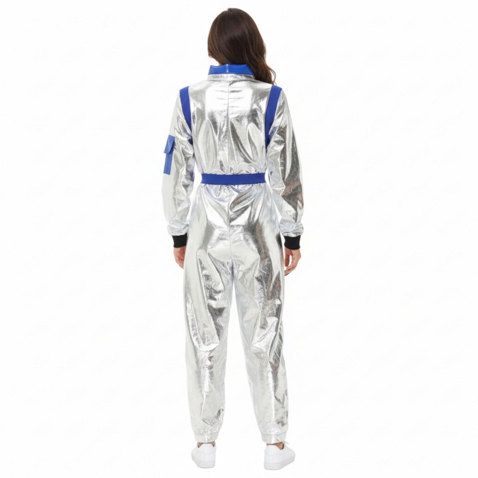 Zilveren Astronauten Kostuum voor Halloween en Themafeesten