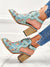 Laars sandalen met grote hak