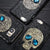 Skull Face Diamanten Etui