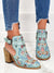 Laars sandalen met grote hak
