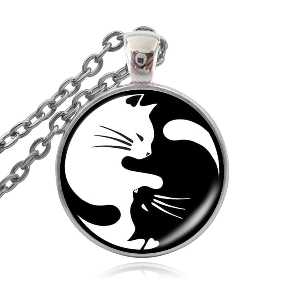 Kat Yingyang Ketting