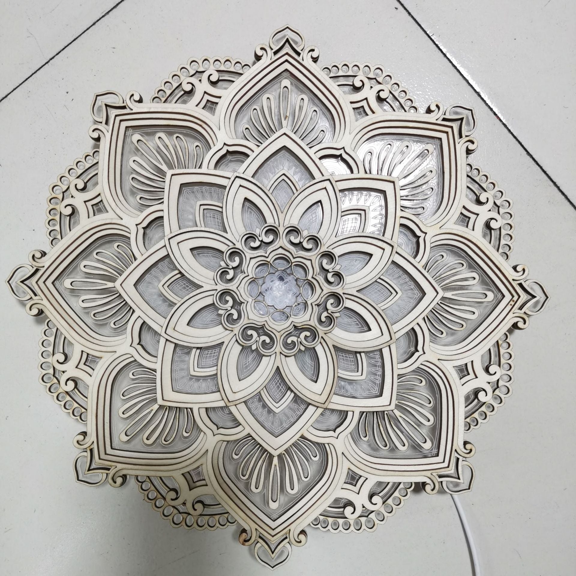 Mandala Yoga Lampen