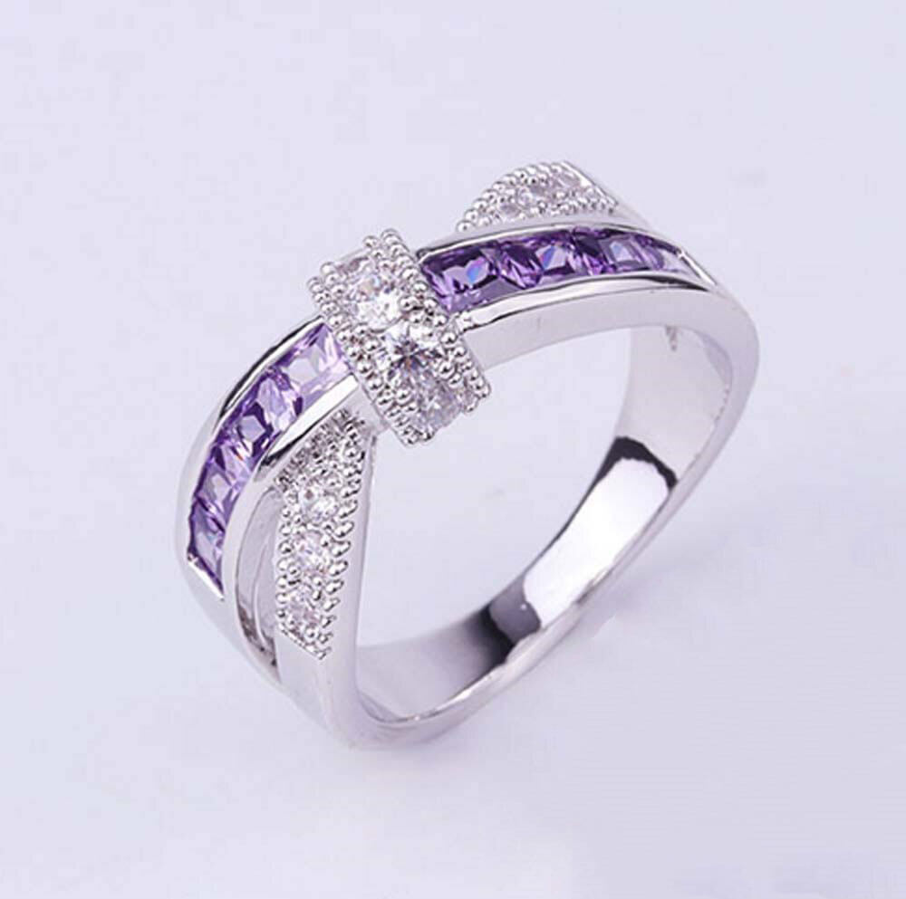Criss Cross Kristal Ring