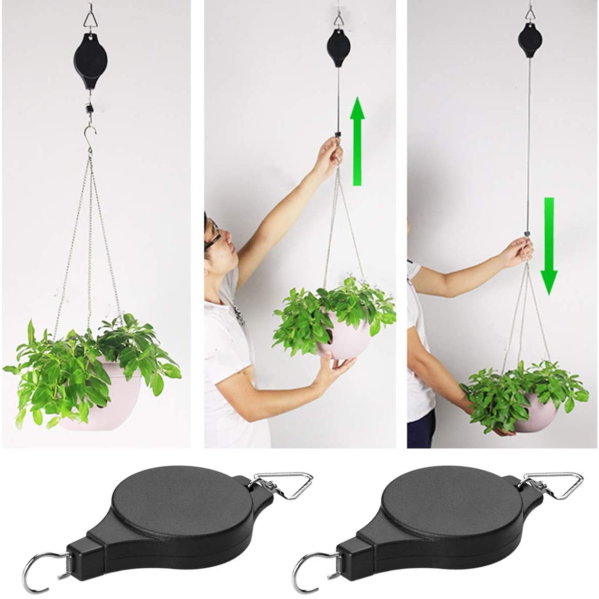 Intrekbare Plant Katrol